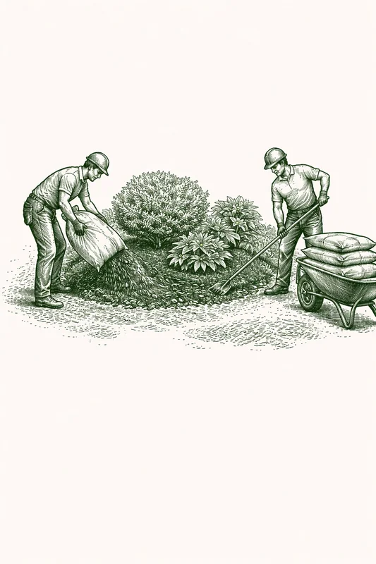 Mulching illustration